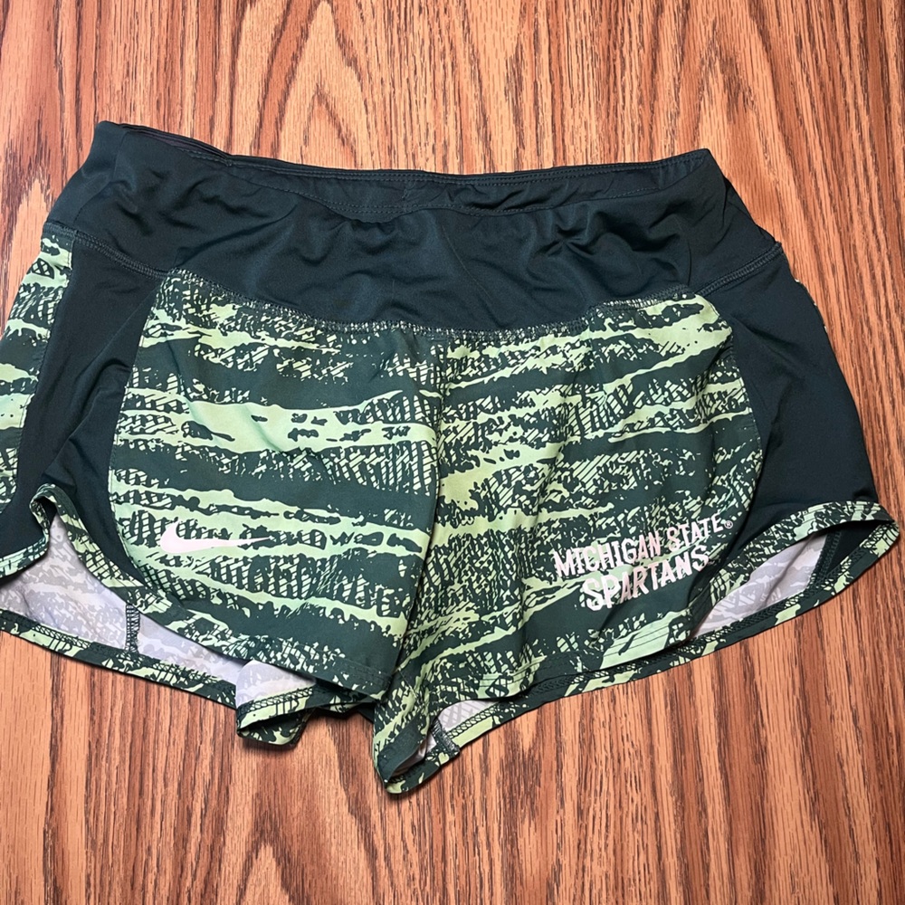 Michigan State Nike shorts